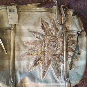Coach sunflower bag